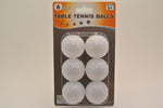 Ping Pong Balls 6pk